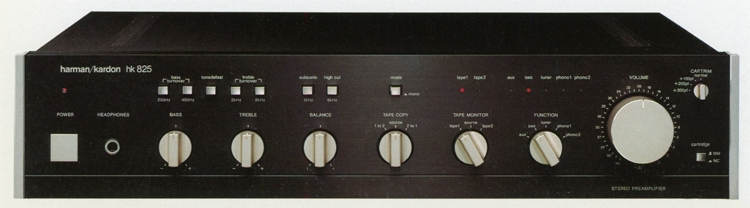 harman/kardon hk825の仕様 ハーマンカードン