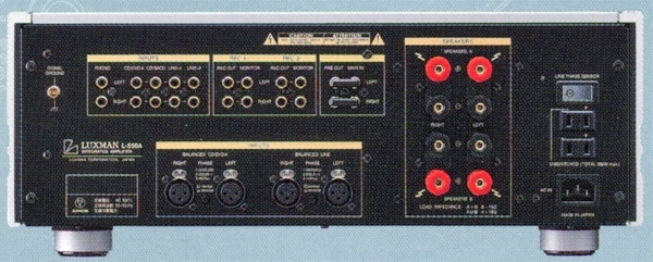 LUXMAN L-550Aの仕様 ラックスマン