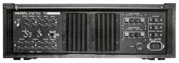 LUXMAN SQ507Xの仕様 ラックスマン