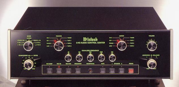 McIntosh C40の仕様 マッキントッシュ