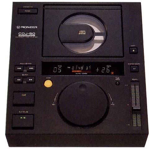 PioneerCDJ-50 professionalコンパクトディスクプレーヤー PioneerCDJ
