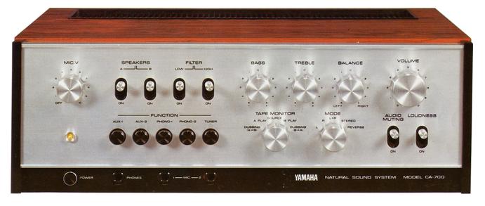 YAMAHA CA-700の仕様 ヤマハ