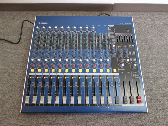 YAMAHA MG16/6FX 買取価格|アナログミキサー - リアルオーディオ