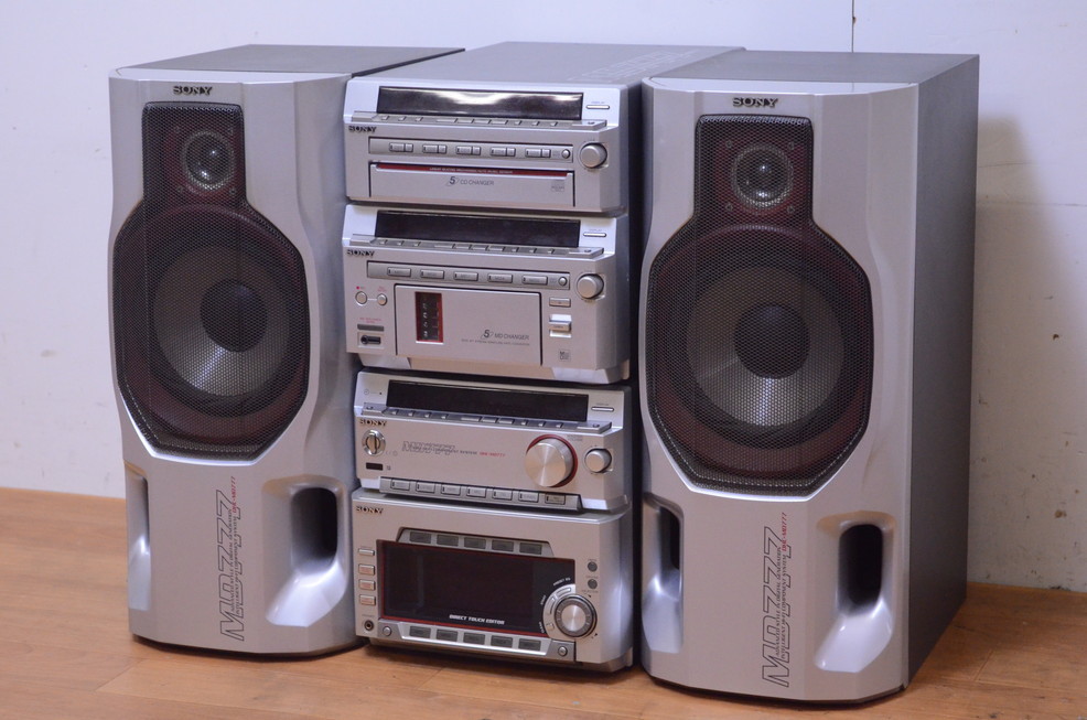 SONY ソニー CD/MDシステムコンポ STR-MD777/HMC-MD777/SS-MD777 買取