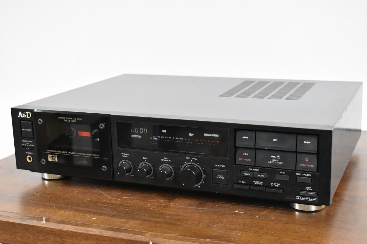 A&D AKAI アカイ ステレオカッセットデッキ GX-Z7000 買取情報