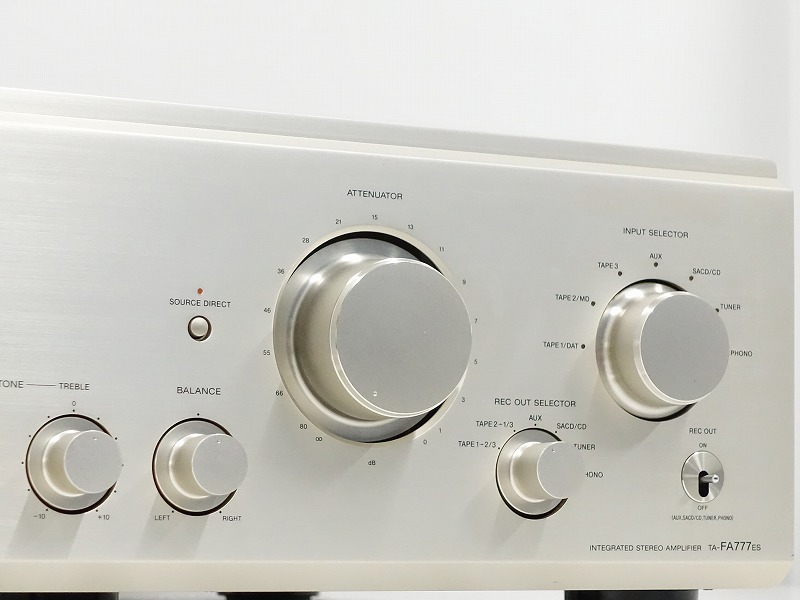 SONY TA-FA777ES プリメインアンプ ソニーを岐阜県恵那市で買取させて