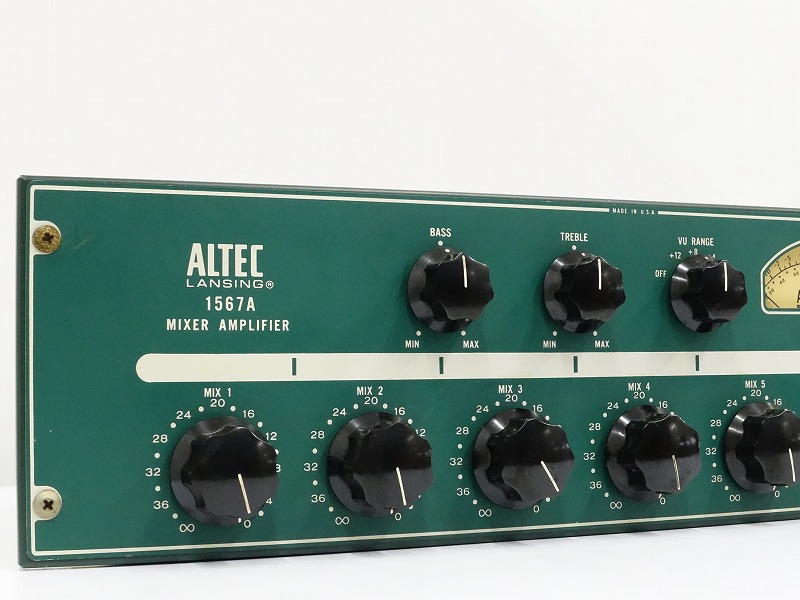 ALTEC LANSING 1567A/WesternElectric 真空管使用 ミキサーアンプペア
