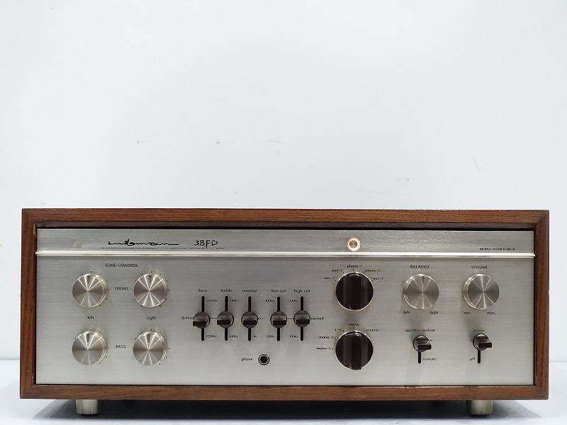 LUXMAN SQ38FD MK-II 真空管 プリメインアンプ SQ-38FD MKII