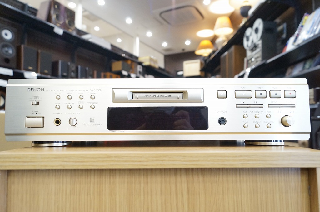 DENON MDレコーダー DMD-1550高価買取実績 オーディオ高額査定