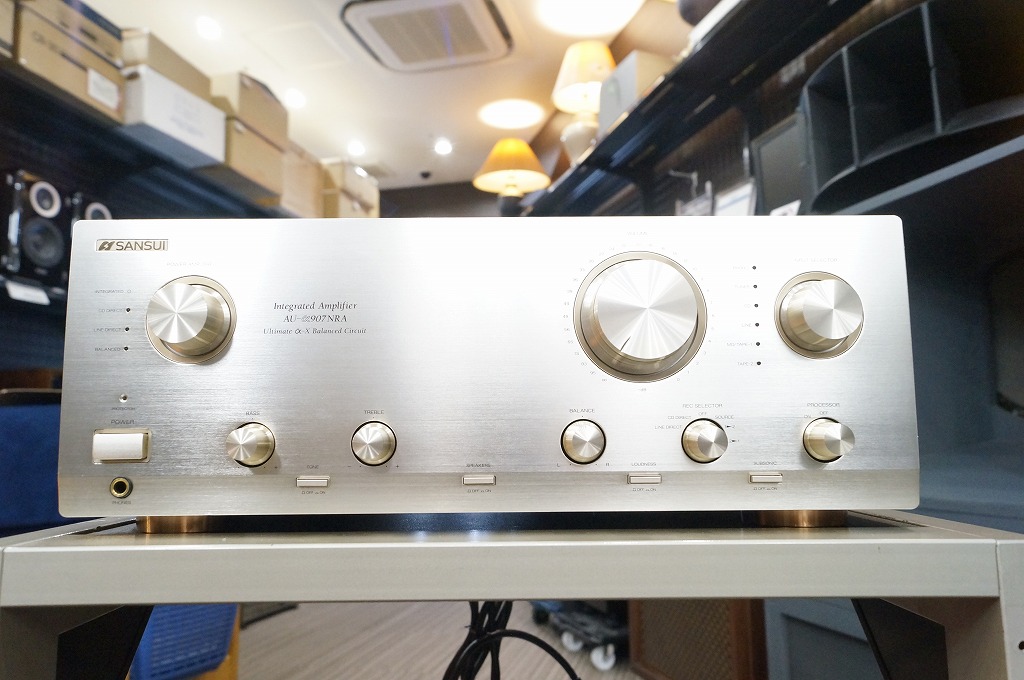 SANSUI プリメインアンプ AU-α907NRA高価買取実績 オーディオ高額査定