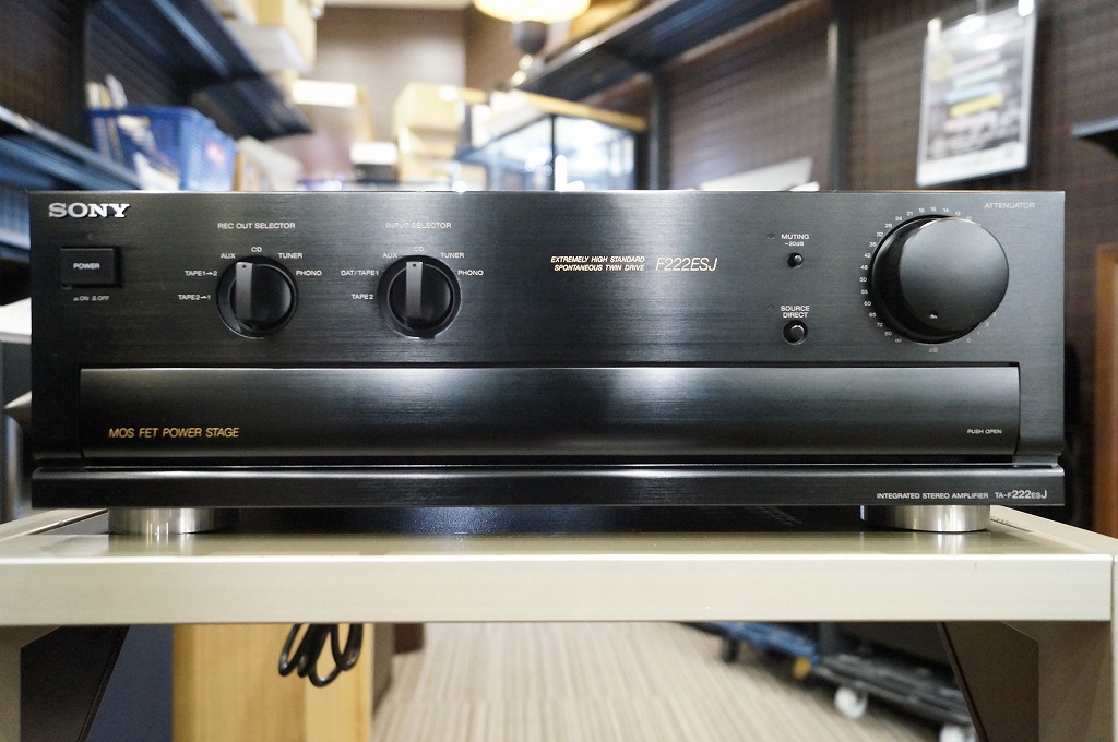 SONY プリメインアンプ TA-F222ESJ高価買取実績 オーディオ高額査定