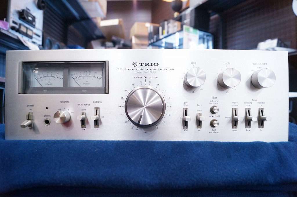 TRIO プリメインアンプ KA-7700D高価買取実績 オーディオ高額査定