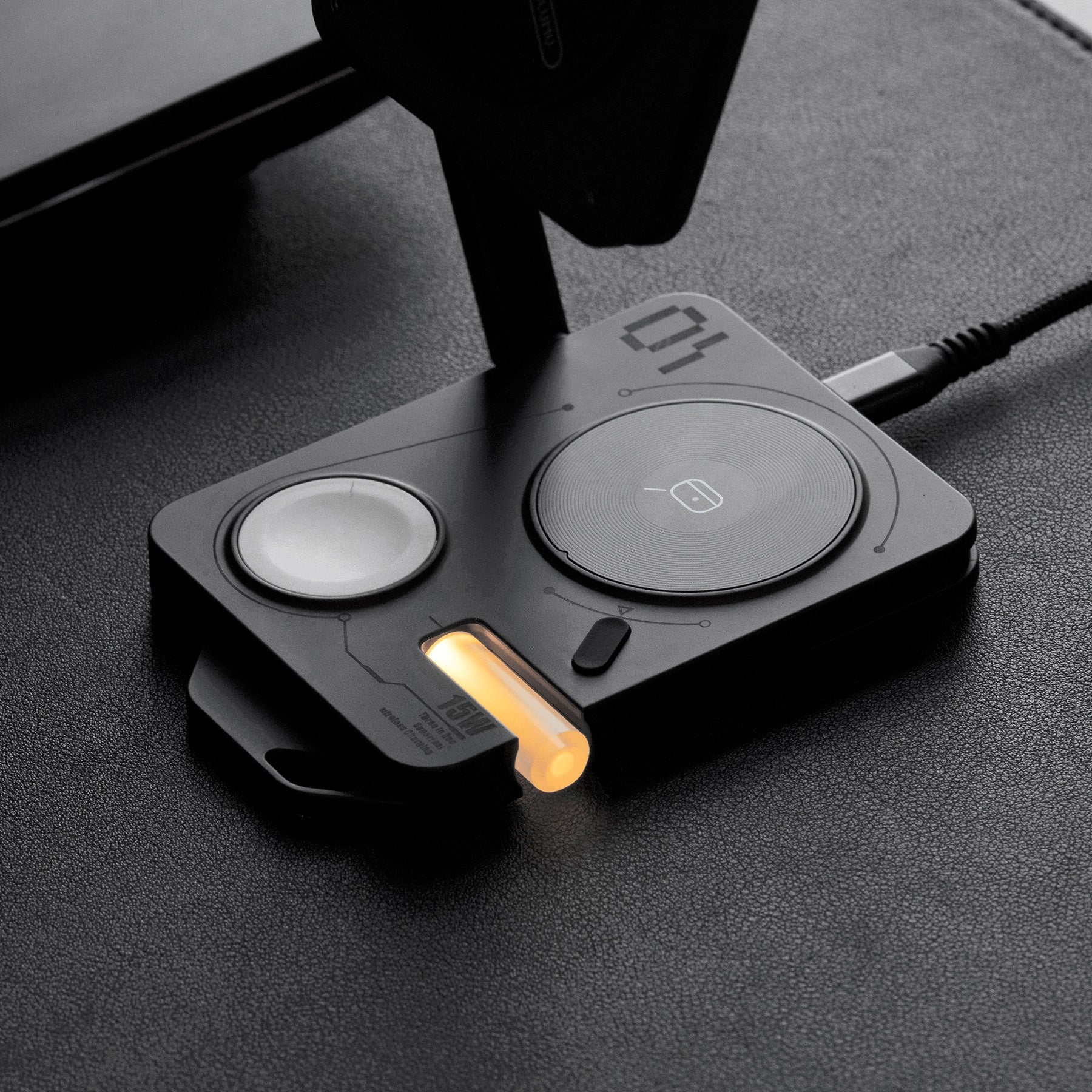 AULUMU M01 4 in 1 ワイヤレス充電器 |折りたたみ式|Magsafe