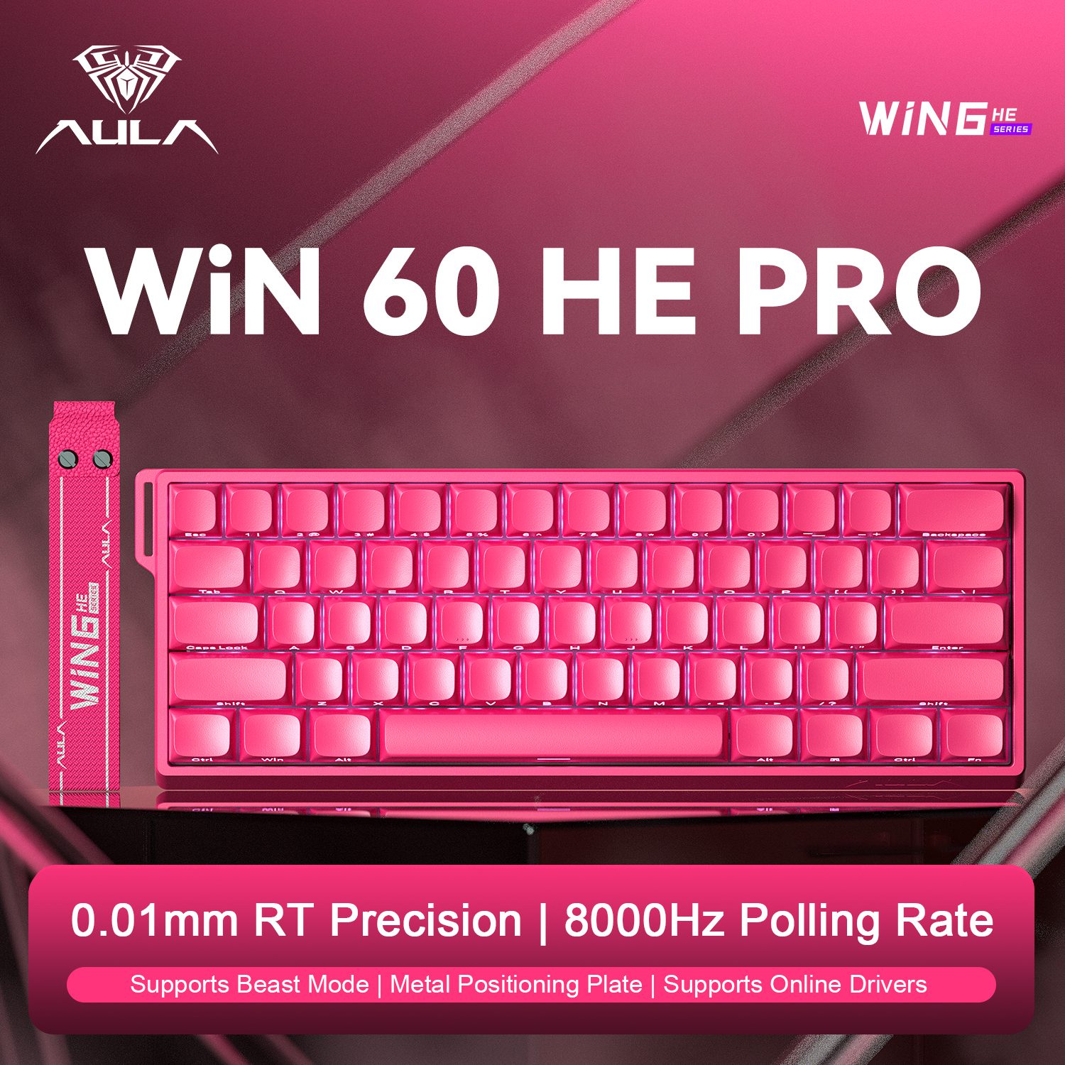 Aula WIN60 HE – Best Wired Magnetic Gaming Keyboard