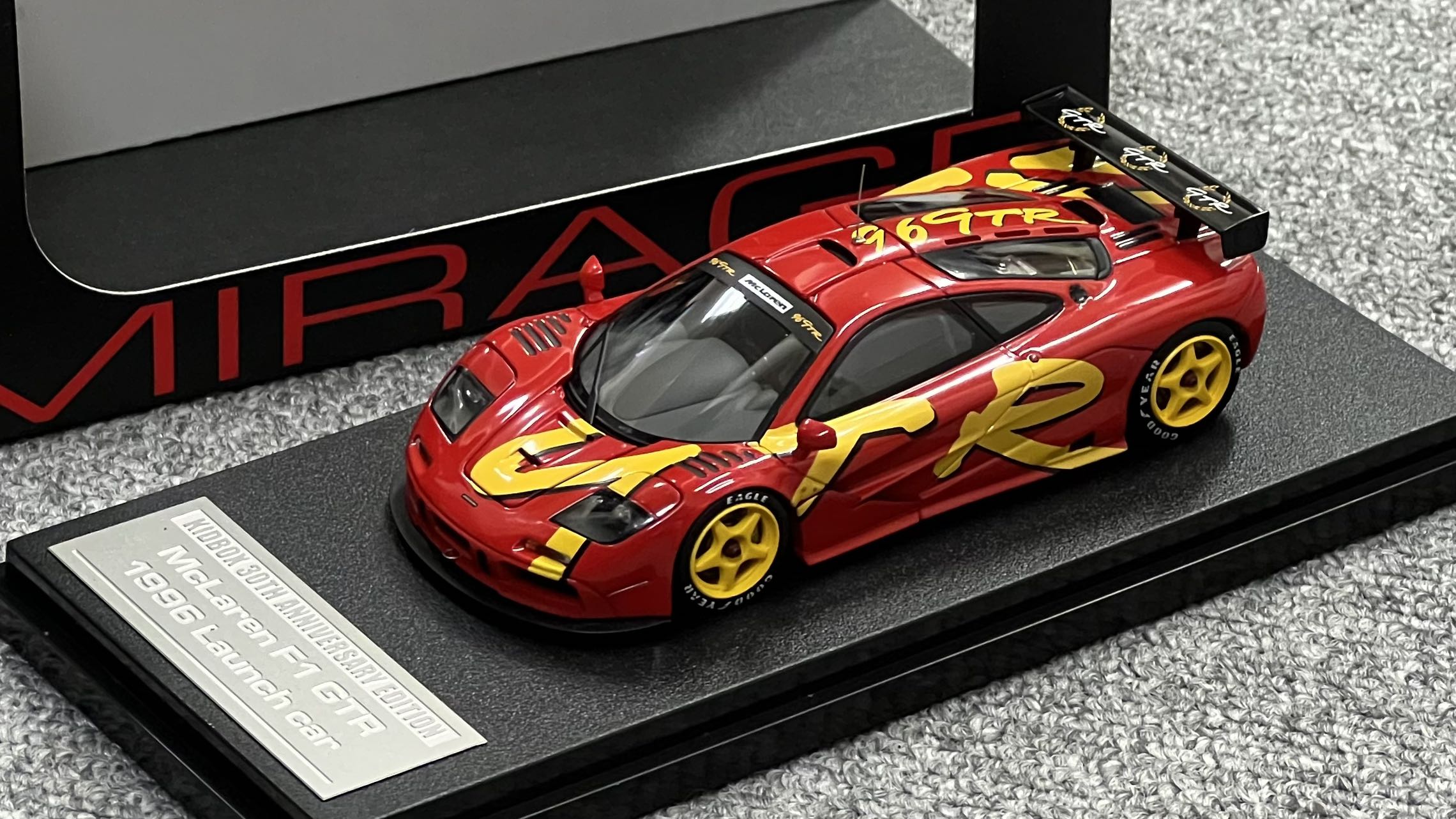 HPI 1:43 MCLAREN F1 GTR 1996 LAUNCH CAR - 8252 - AUTOLETS