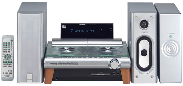 RMD-SJ9CDR ミニコンポ スピーカー パワーアンプ リモコン付き RMD