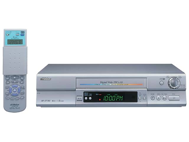 ビクター、5倍モード対応のS-VHSビデオ4機種