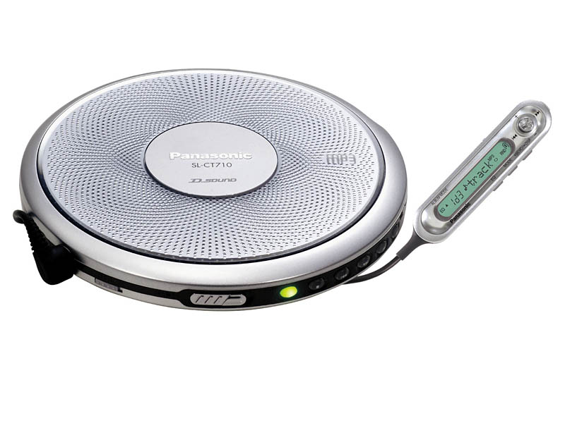 松下、デジタルアンプ採用のMP3対応ポータブルCDプレーヤー