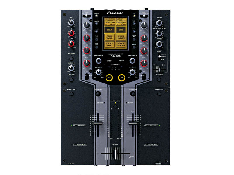 パイオニア、「非接触クロスフェーダ」採用のDJ用ミキサー