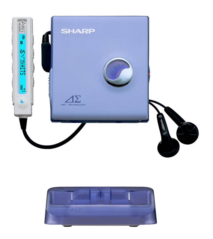 シャープ、65種類のサウンドモードを搭載したポータブルMD