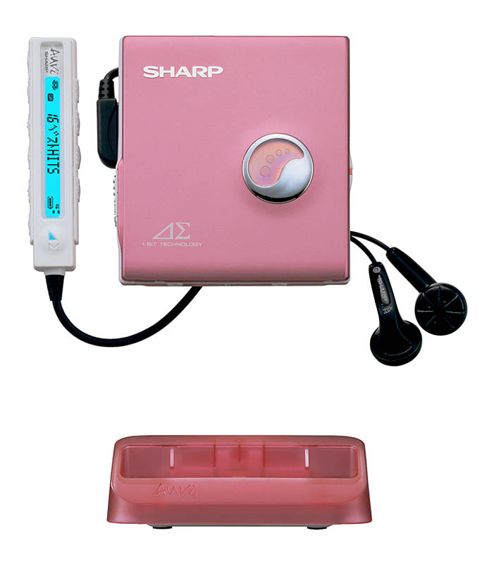 シャープ、65種類のサウンドモードを搭載したポータブルMD