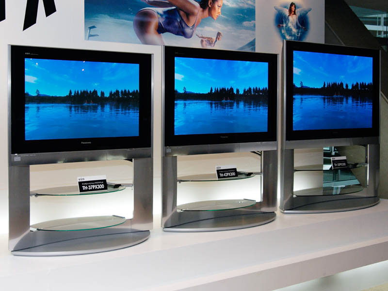 松下、新パネル搭載の50/42/37V型プラズマTV「VIERA」
