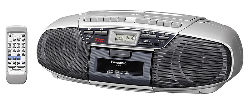 松下、CD-R/RWディスクに対応したCDラジカセ3機種