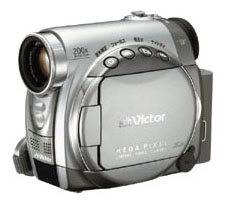 ビクター、キラキラ☆デザインを採用したDVカメラ
