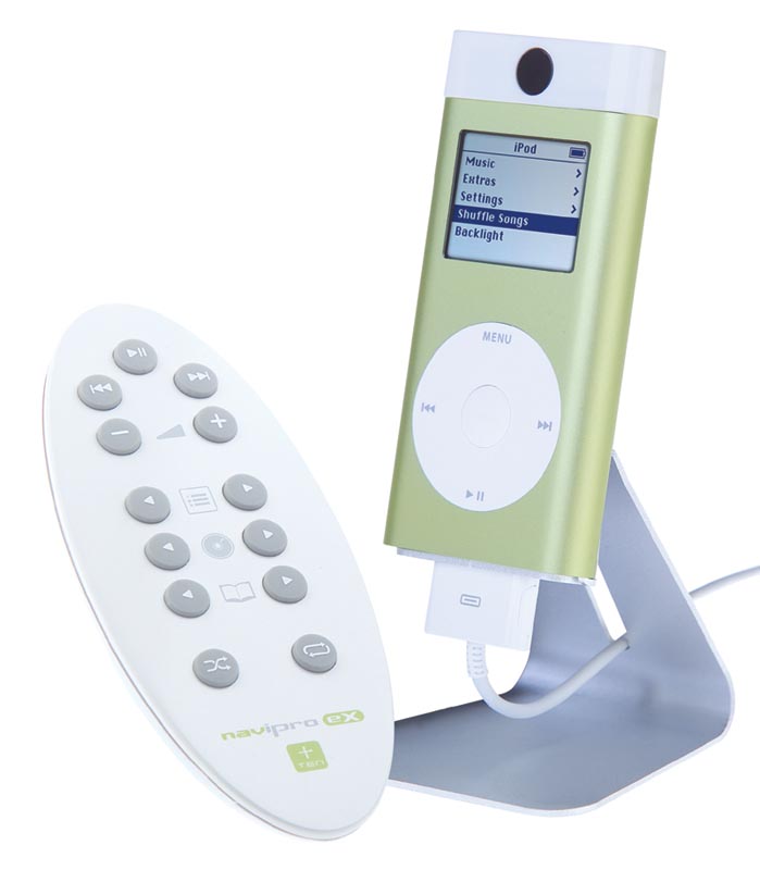 ヘビームーン、iPod mini用のワイヤレスリモコン