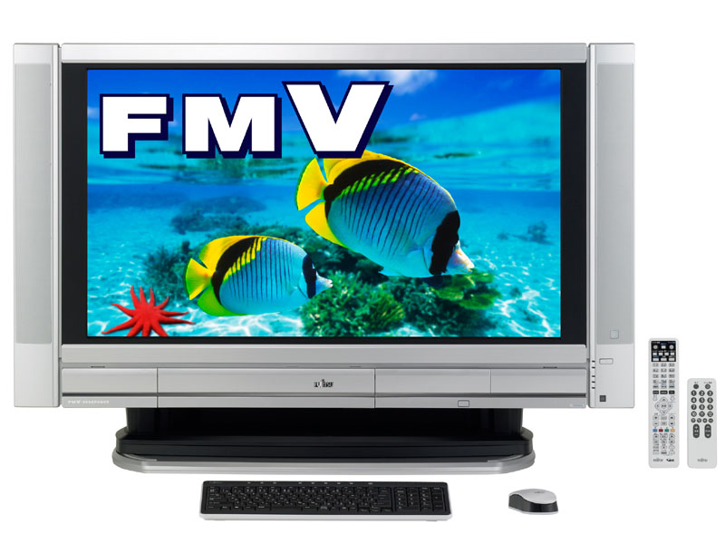 富士通、Blu-rayドライブ/37型フルHD液晶PC
