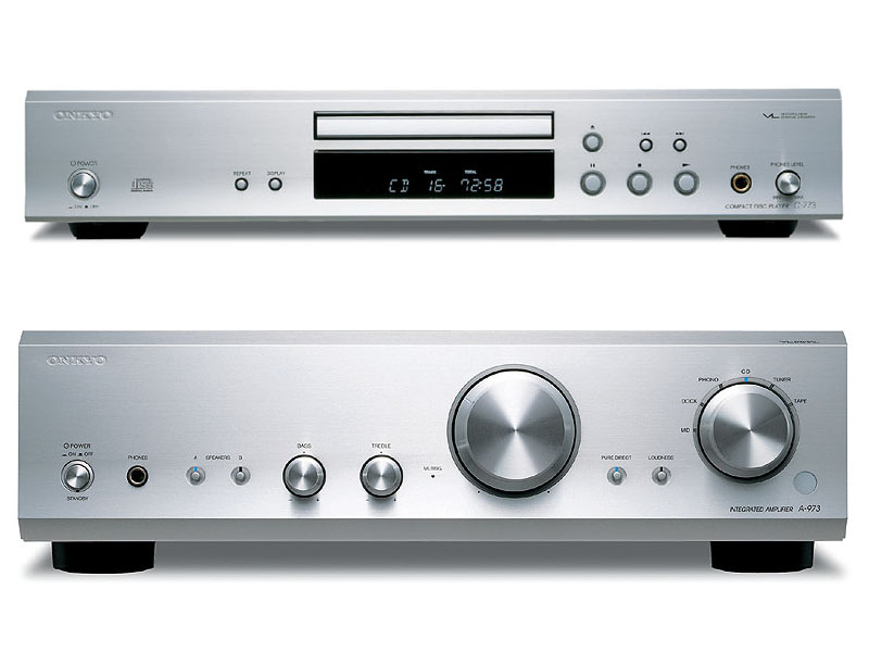 オンキヨー、フルサイズのピュア用デジタルアンプ/CDプレーヤー