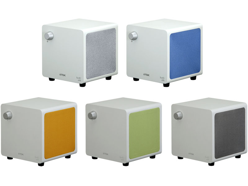 TDK、キューブ型の2.1chスピーカーに新色を追加
