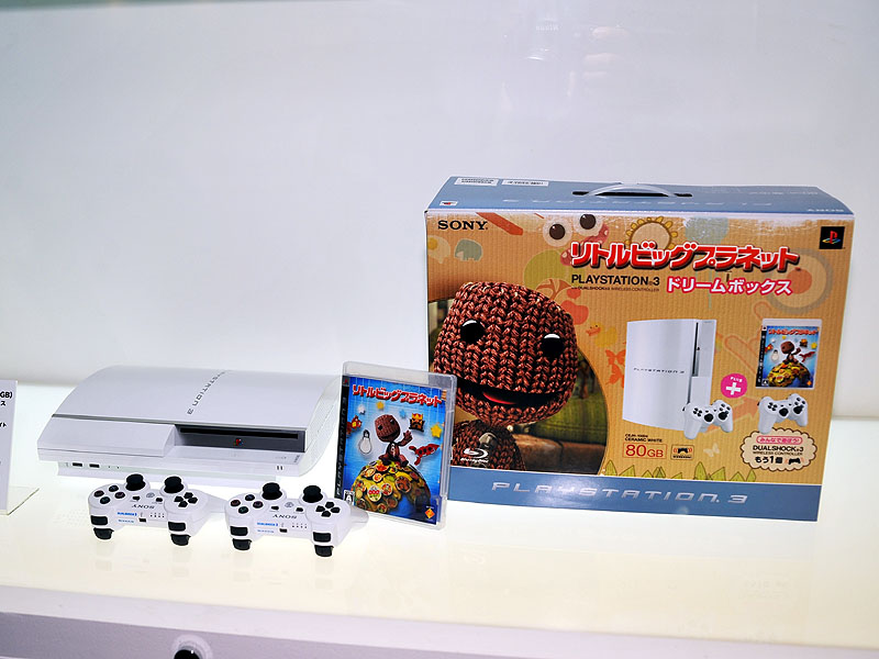 SCE、80GB HDD搭載の新型PS3を10月30日発売