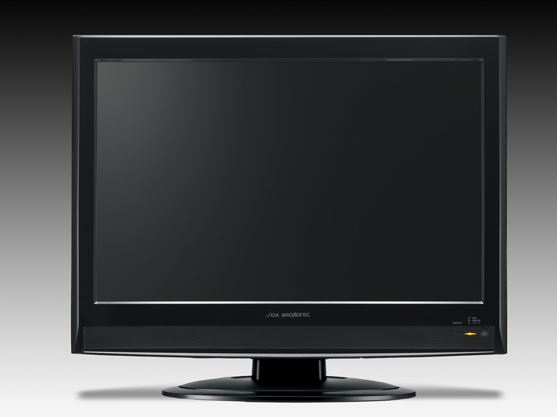DXアンテナ、3波デジタルチューナ内蔵の22型液晶TV