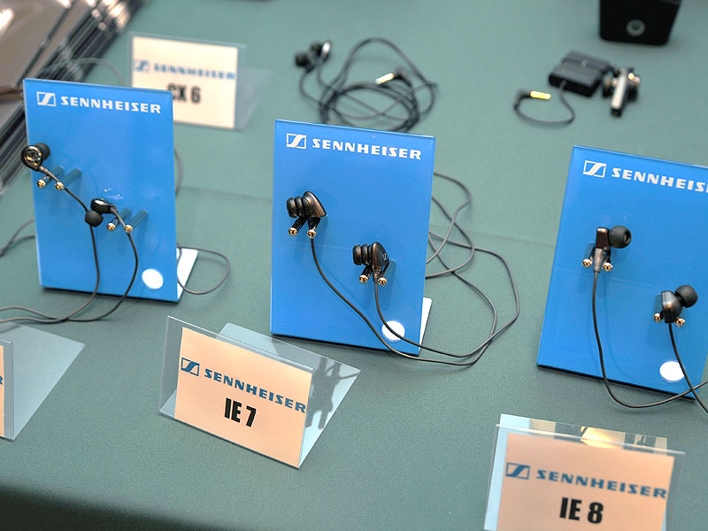 ゼンハイザー、カナル型イヤフォン新シリーズ「IE8/7/6」