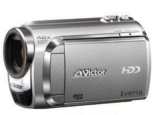 ビクター、HDDムービー「Everio」SDモデルに2機種追加
