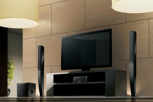 ヤマハ、テレビに合うスリムな5.1chスピーカー。壁掛け対応の小型
