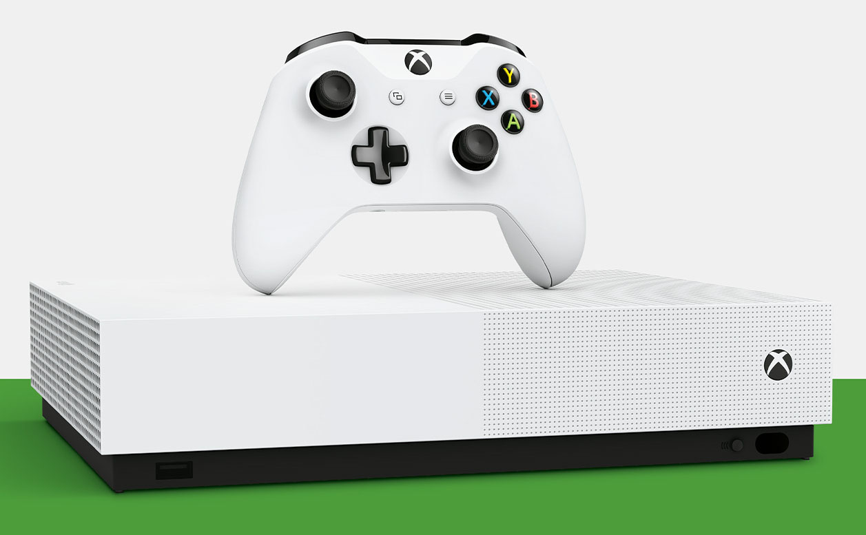 UHD BDドライブが無くなった「Xbox One S 1 TB All Digital Edition
