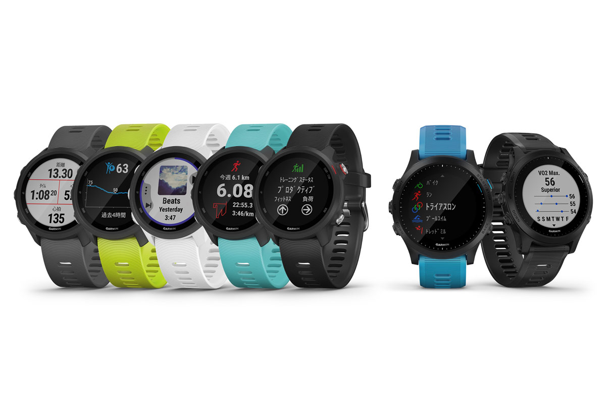 GARMIN、GPSスマートウォッチ「ForeAthlete」3機種。音楽再生や緊急
