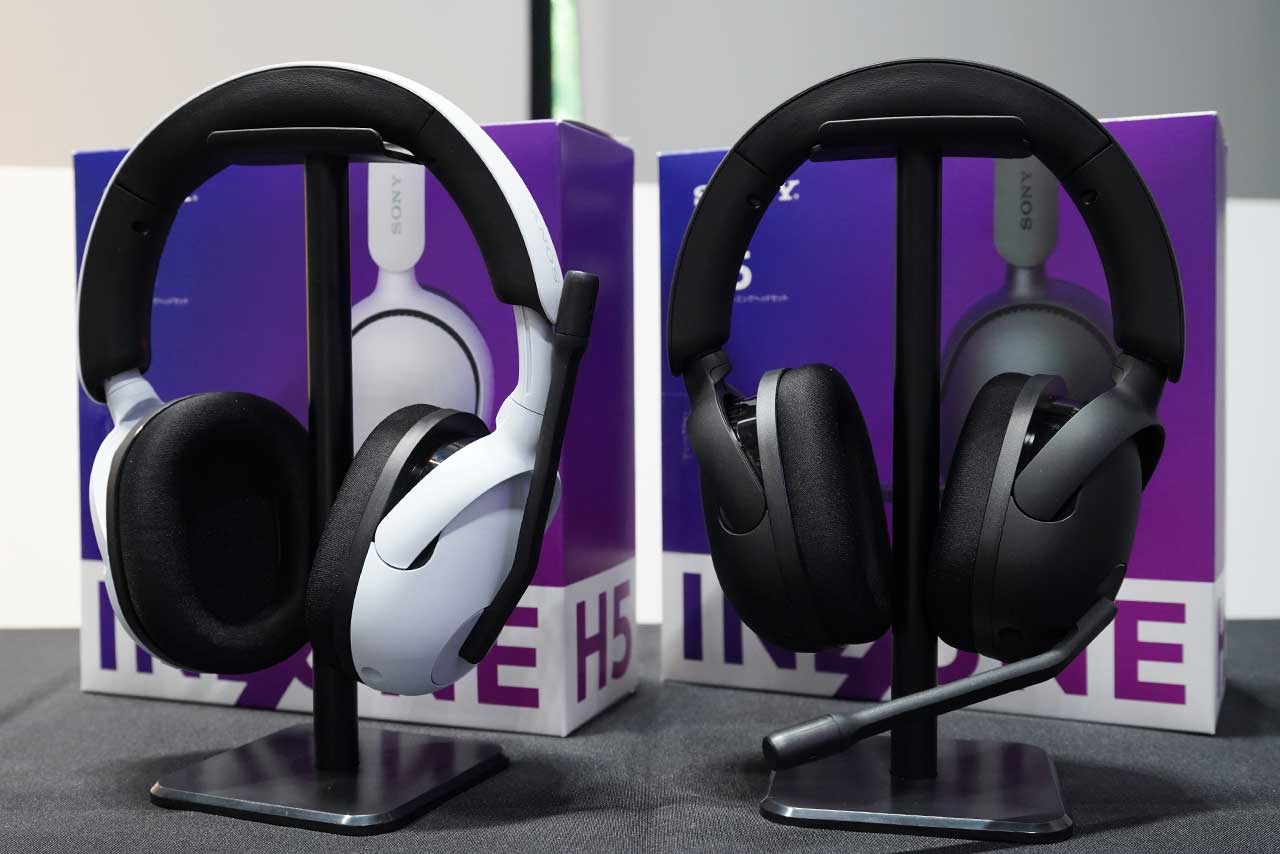 ソニーINZONE、装着性と通話音質高めたゲーミングヘッドセット「INZONE