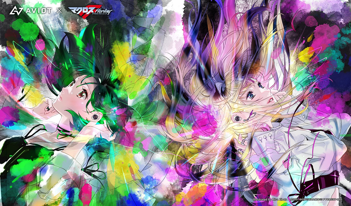 AVIOT×「マクロスF・Δ」コラボ完全ワイヤレスの一般販売決定 - AV Watch