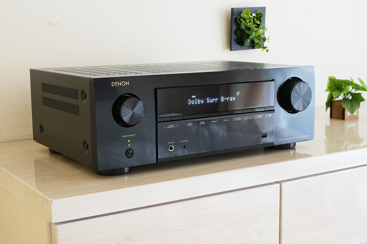 いい時代になった」デノンのハイコスパAVアンプ「AVR-X1800H」を