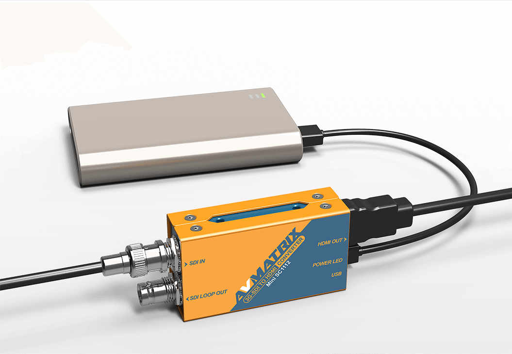MINI_SC1112 | 3G-SDI to HDMIミニコンバーター | AVMATRIX