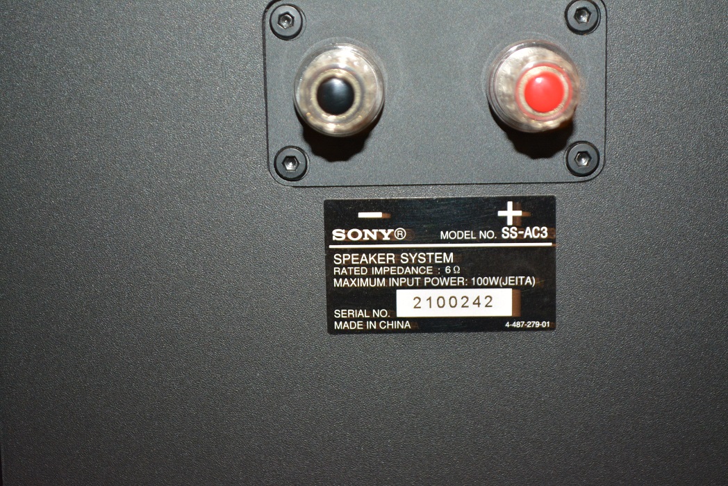 販売終了： 中古品：SONY SS-AC3 トールボーイスピーカー 中古品