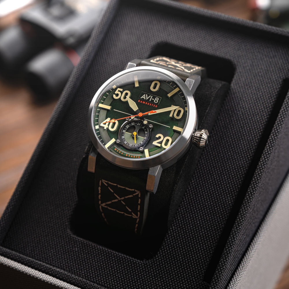 Forest Green | Dambuster Chadwick Meca-Quartz – AVI-8 Timepieces