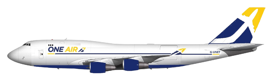英国の新貨物航空会社One Airはボーイング747-400Fでチャーター輸送