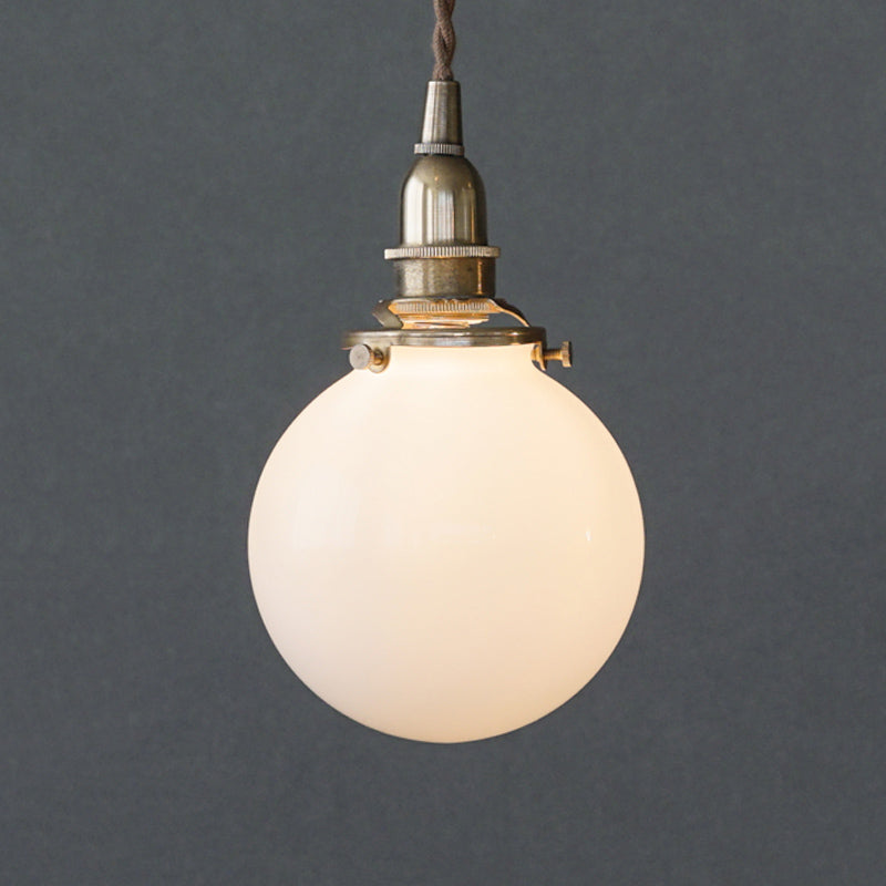 ミニガラスシェード ラウンド ホワイト E17 SET | AXCIS ONLINE