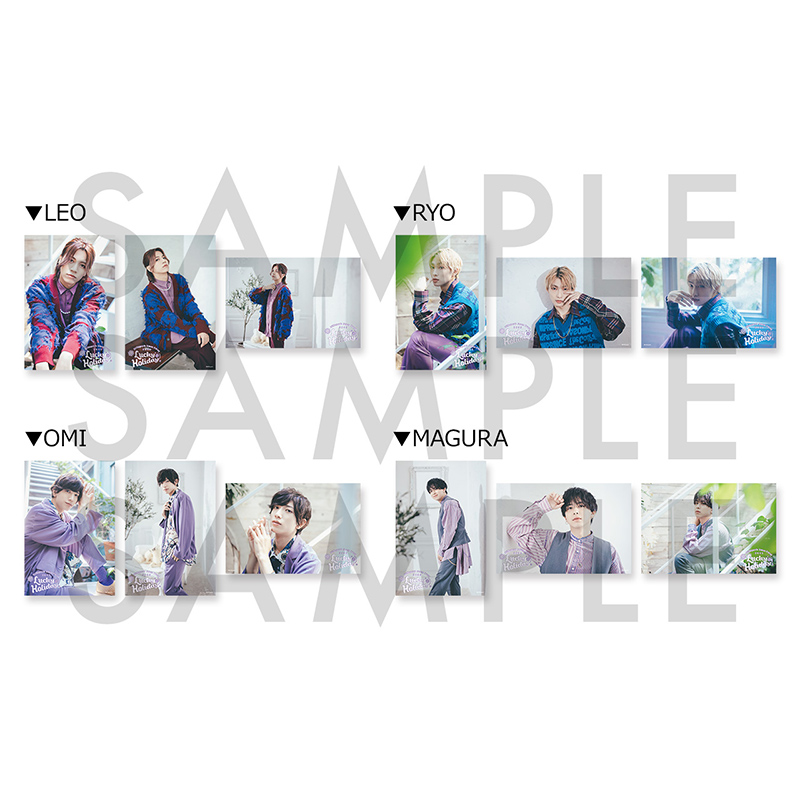 Hi!Superb Lucky Holiday 個人ブロマイド（3枚組） | LOVE&ART SHOP