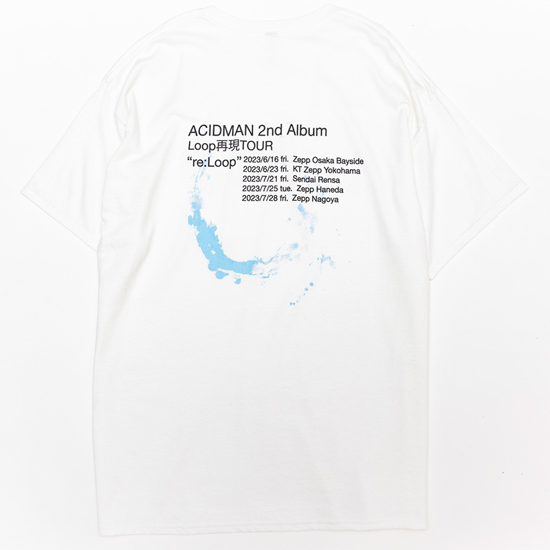 Loop 復刻ロゴ Tee（white） | ACIDMAN STORE