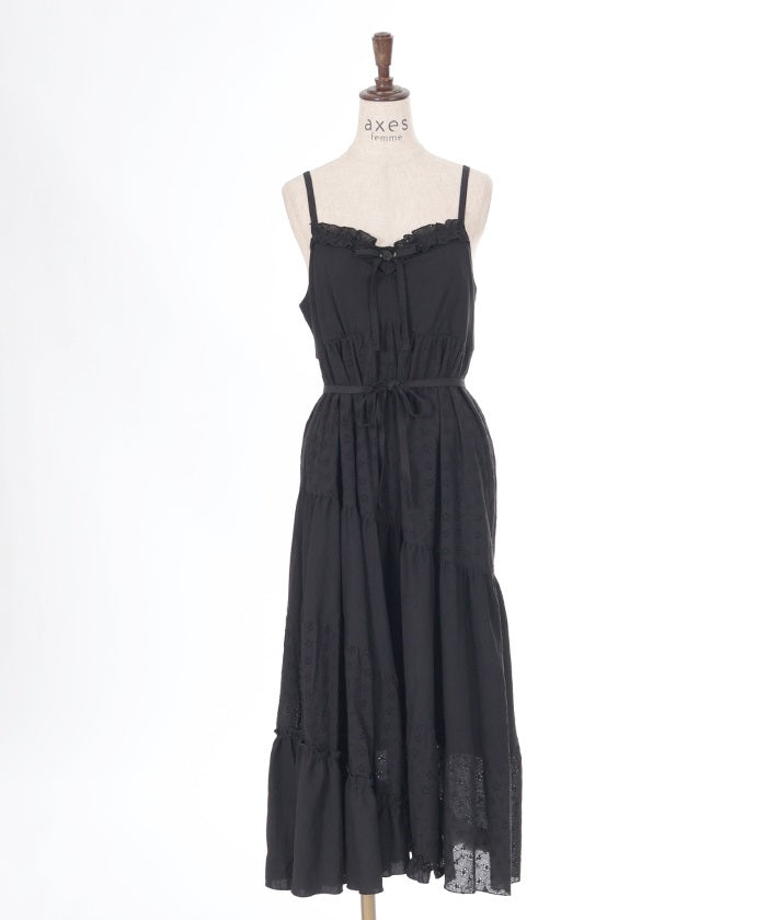 Patchwork Camisole Dress – axes femme from JAPAN